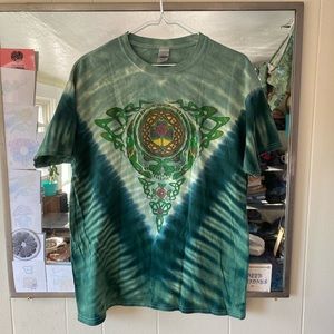 Size L Grateful Dead Green Tie-Dye